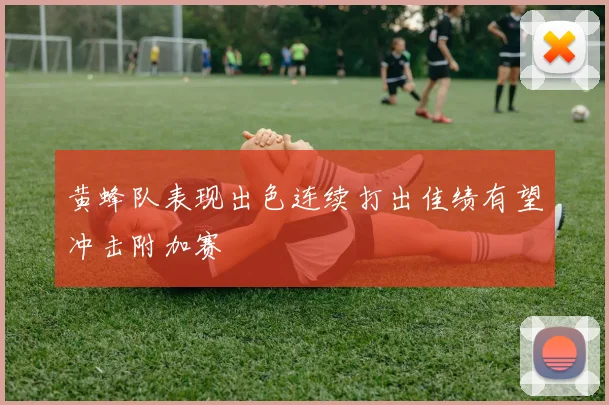黄蜂队表现出色连续打出佳绩有望冲击附加赛