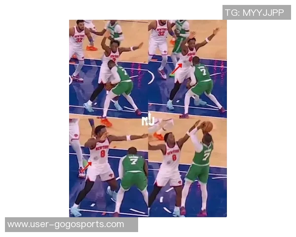 杰伦布朗意外撞击K乔治白T恤沾满发际线粉成新焦点